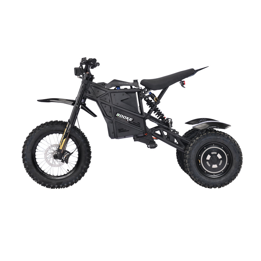 3 wheel off road bicycle Triflyter Pro Electric 3-Wheeler Off-Road Trike – sookeglobal